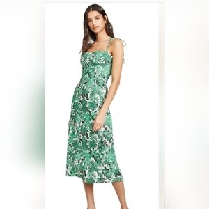 Free People Linen Beach Party Midi Dress BNWOT
